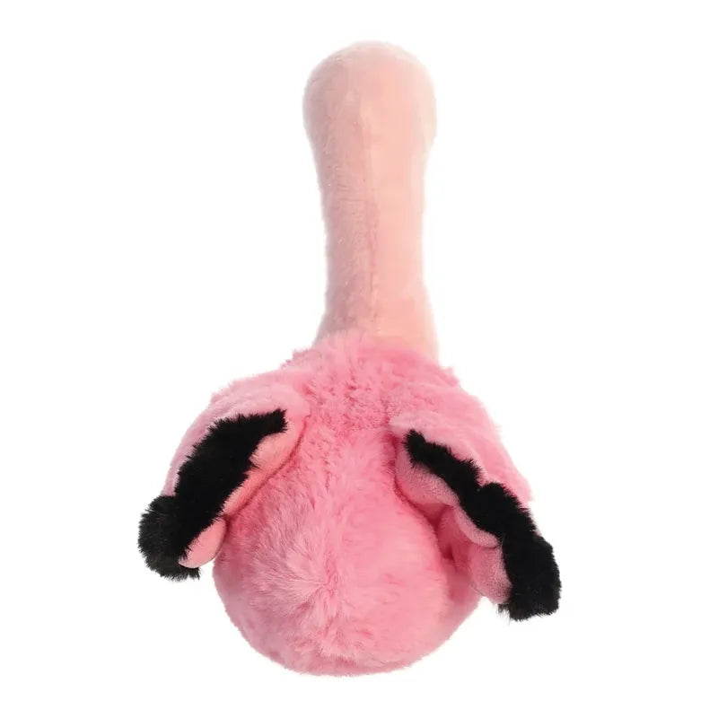 Eco Nation – Pliušinis žaislas / Jaukus sėdintis flamingas 27 cm ekologiškas