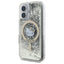 Hello Kitty Liquid Glitter Fever MagSafe – dėklas iPhone 16 (juodas/auksinis)