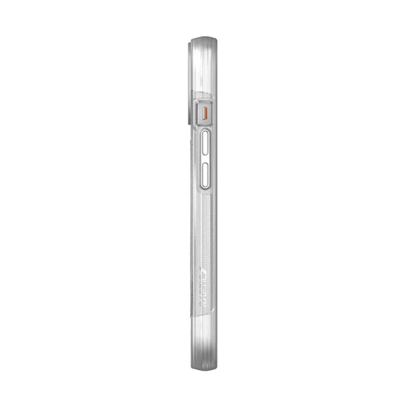 X-Doria Raptic Clutch MagSafe – Biologiškai skaidus dėklas iPhone 14 (išbandytas kritimui iš 3m aukščio) (Skaidrus)