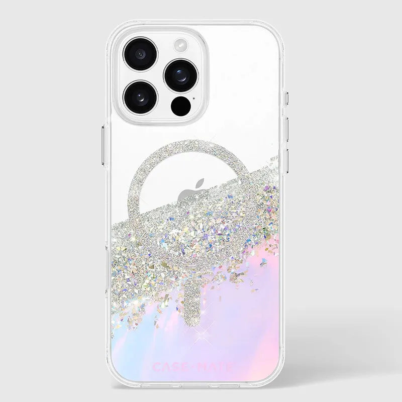 Case-Mate Karat MagSafe – dėklas „iPhone 16 Pro Max“ (holografinis „Soap Bubble“)