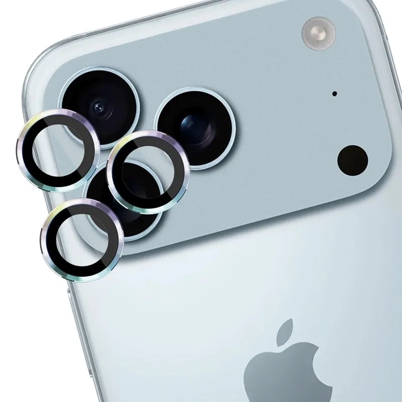 3mk Lens Protection Pro – kameros objektyvo stiklas, skirtas iPhone 17 Pro / iPhone 17 Pro Max (vaivorykštinis)