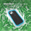 Speck Candyshell Grip MagSafe – dėklas, skirtas iPhone 17e / 16e / 15 / 14 / 13 (juodas / skalūno pilkas)