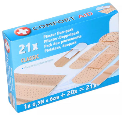 Comfort Aid pleistrai, 50 × 6 cm, 21 vnt. 871125200019