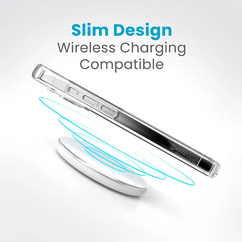 Speck Presidio Perfect-Clear – dėklas iPhone 15 Pro (skaidrus)