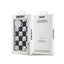 DKNY IML Checkered Mono Pattern – dėklas iPhone 15 / 14 / 13 (juodas)