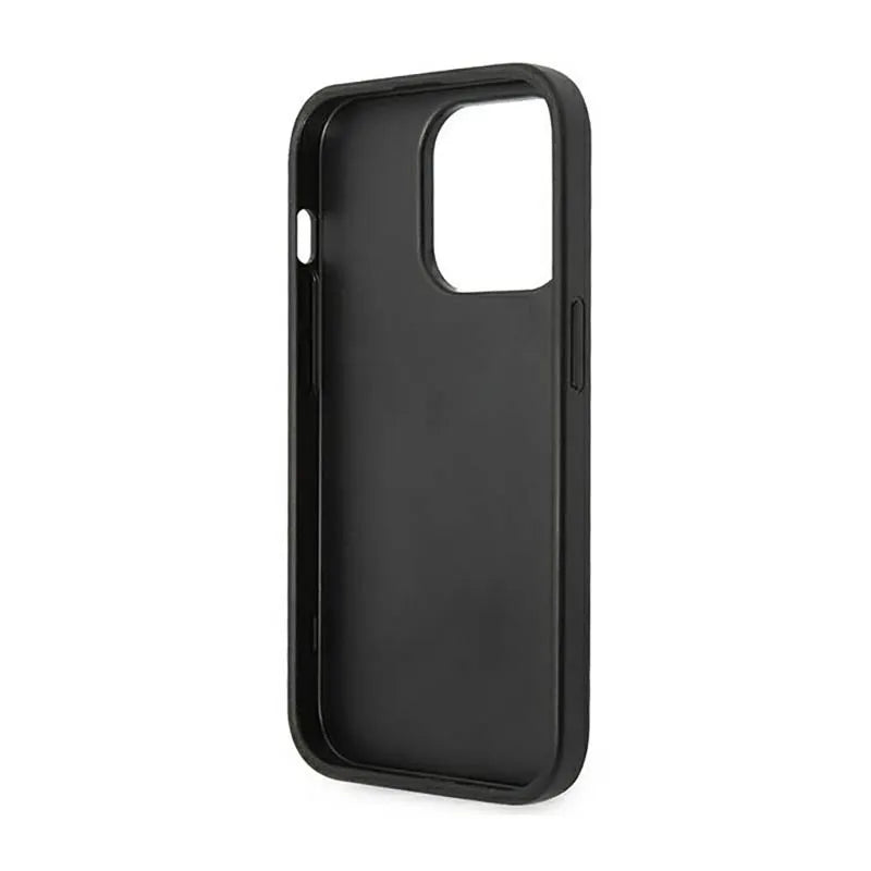 Karl Lagerfeld Glitter Flakes Ikonik – dėklas iPhone 14 Pro Max (sidabrinis)