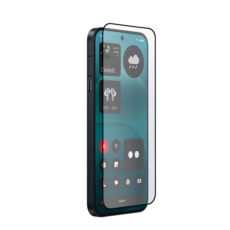 Crong 3D Armour Glass Lite - Full Glue grūdintas stiklas, skirtas Nothing Phone 4a Pro