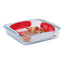 Alpina – stiklinis kepimo indas 24,5x22x5 cm 1,6 l
