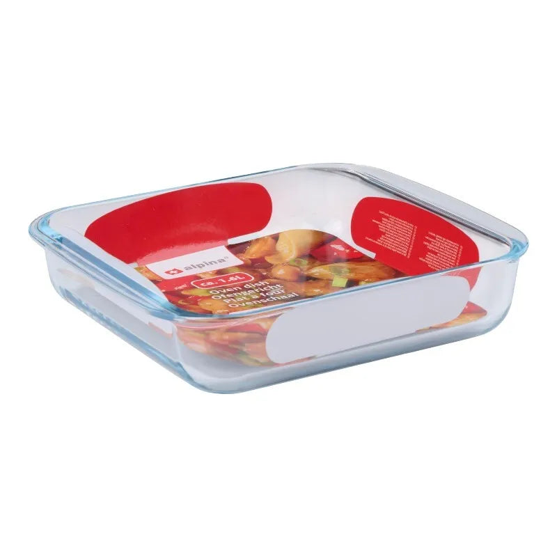Alpina – stiklinis kepimo indas 24,5x22x5 cm 1,6 l