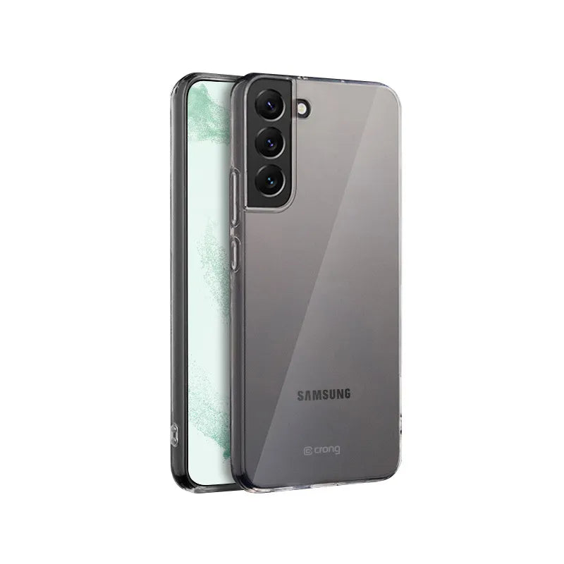 Crong Crystal Slim Cover – dėklas Samsung Galaxy S22+ (skaidrus)
