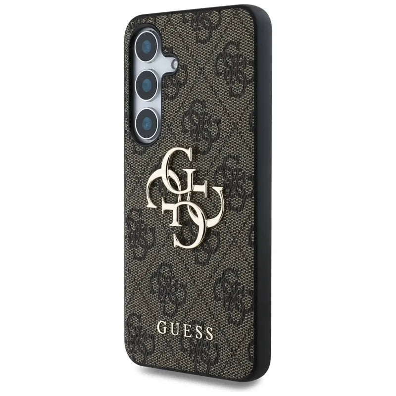 Guess Big 4G Logo Classic Logo – dėklas Samsung Galaxy S25+ (rudas)