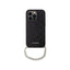 Karl Lagerfeld Saffiano Monogram Chain - Dėklas iPhone 14 Pro (Juodas)