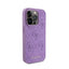 Guess Leather 4G Stamped – dėklas iPhone 15 Pro (violetinis)