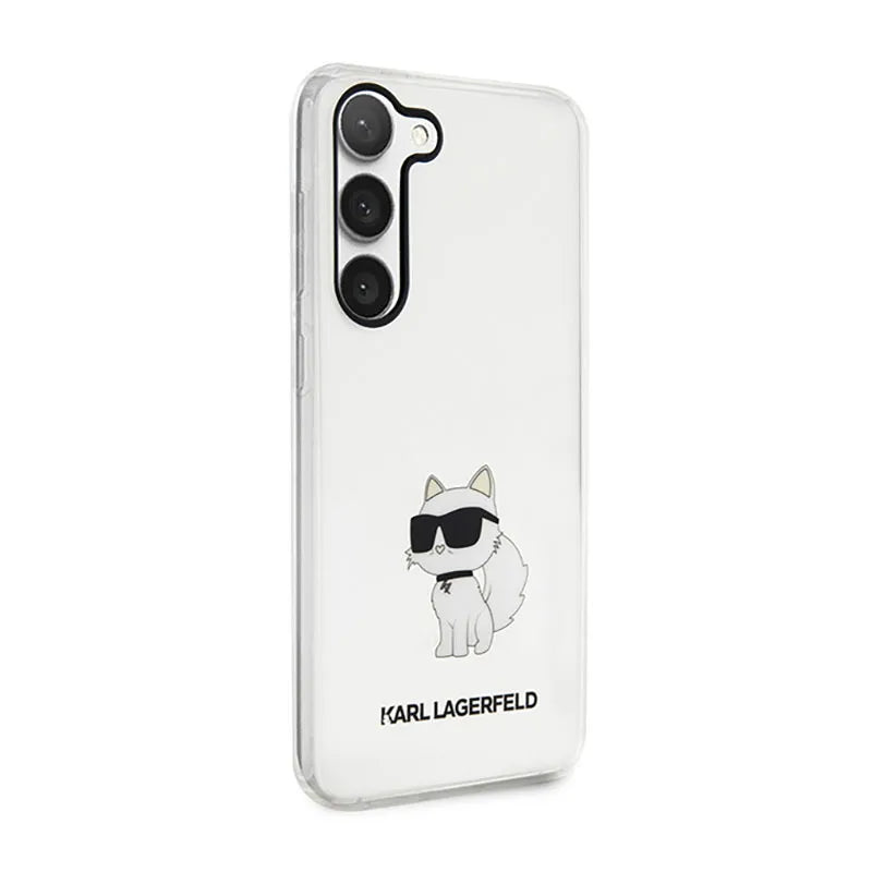 Karl Lagerfeld IML NFT Choupette – dėklas Samsung Galaxy S23+ (skaidrus)