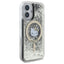 Hello Kitty Liquid Glitter Fever MagSafe – dėklas iPhone 16 (juodas/auksinis)
