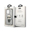 Karl Lagerfeld Glitter Flakes Ikonik – dėklas iPhone 14 Pro Max (sidabrinis)