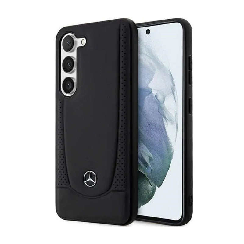 „Mercedes“ odinis „Urban Line“ dėklas – „Samsung Galaxy S23 FE“ (juodas)