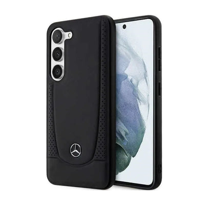 „Mercedes“ odinis „Urban Line“ dėklas – „Samsung Galaxy S23 FE“ (juodas)
