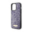 Guess Rhinestone Metal Logo - dėklas iPhone 15 Pro (rožinis)