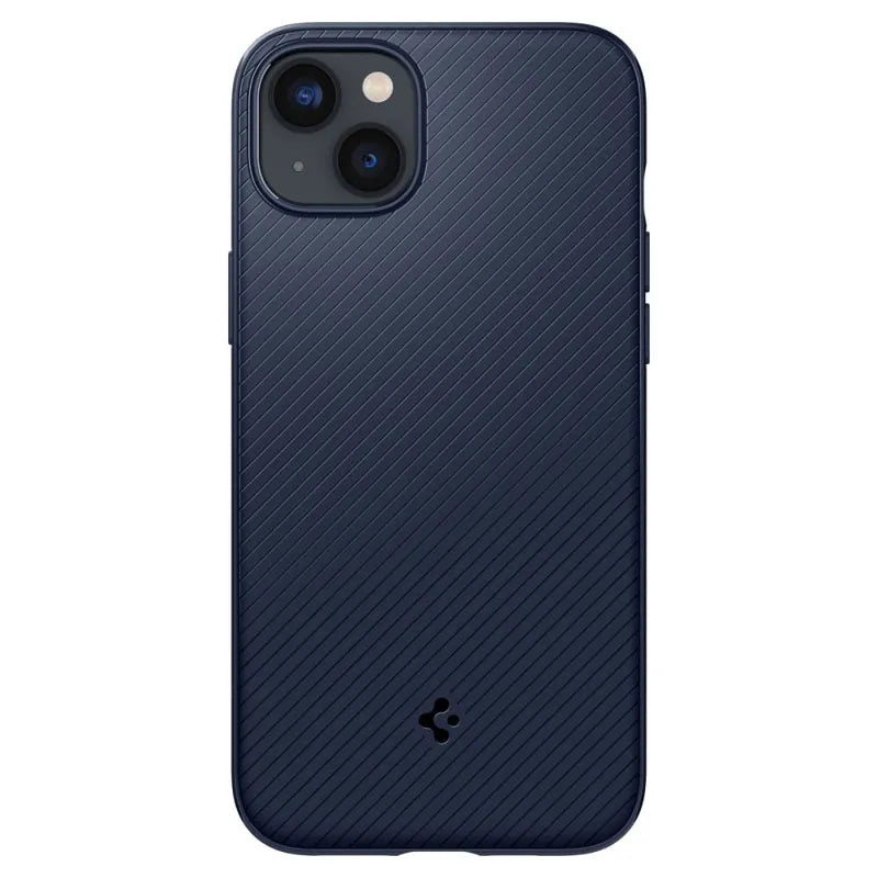 Spigen Mag Armor – dėklas iPhone 14 Plus (tamsiai mėlynas)