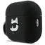 Karl Lagerfeld Silicone Choupette Head 3D – dėklas AirPods Pro 3 (juodas)