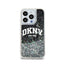 DKNY Liquid Glitter Big Logo – dėklas iPhone 15 Pro (juodas)