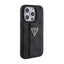 Guess Grip Stand 4G Triangle Strass Logo – dėklas iPhone 15 Pro telefonui (juodas)