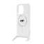 Karl Lagerfeld Crossbody IML Karl Head MagSafe – dėklas iPhone 15 Pro (skaidrus)