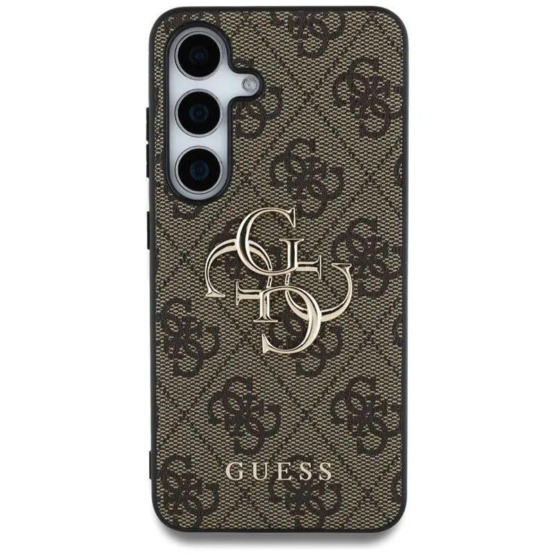 Guess Big 4G Logo Classic Logo – dėklas Samsung Galaxy S25+ (rudas)