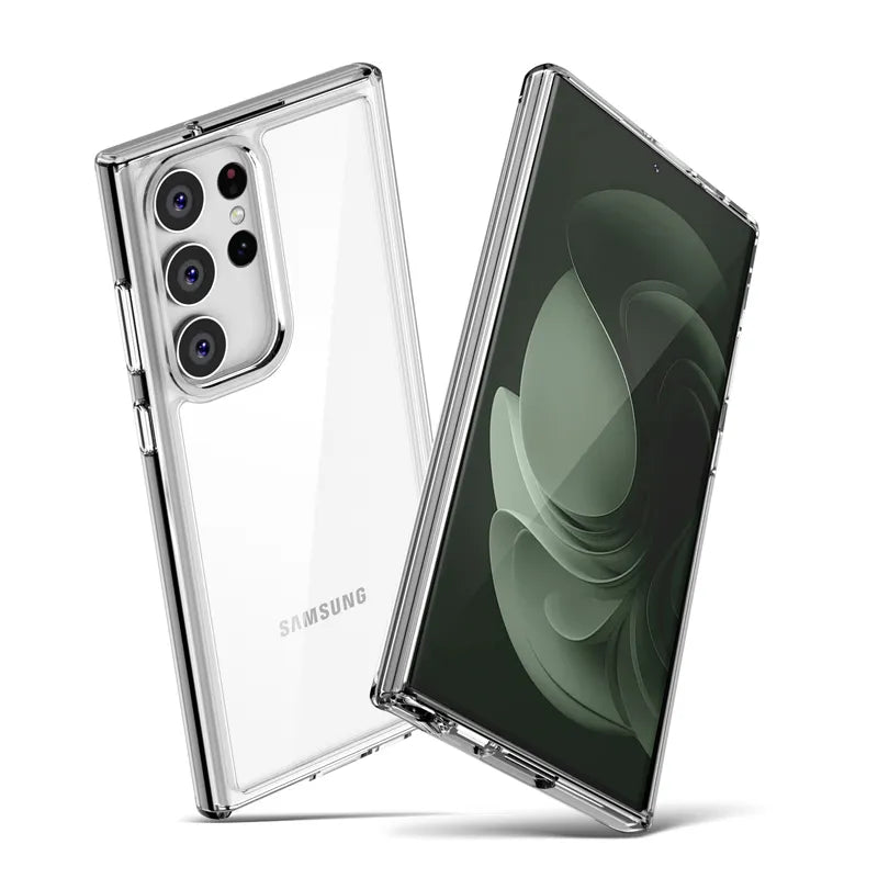 Crong Crystal Shield Cover – dėklas Samsung Galaxy S23 Ultra (skaidrus)
