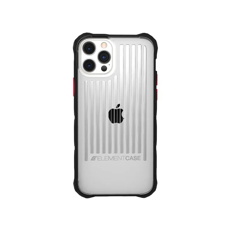 Element Case Special Ops - dėklas iPhone 13 Pro Max (Mil-Spec apsauga nuo kritimo) (skaidrus/juodas)