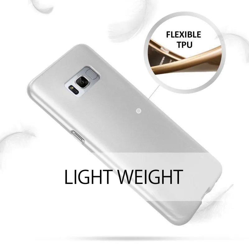 Mercury I-Jelly - Dėklas Samsung Galaxy S8+ (sidabrinis)