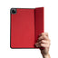 Crong FlexFolio – iPad Air 11” (2026-2024) / iPad Air 10.9” (5-4 kartos) / iPad Pro 11" (2022-2021) dėklas su Apple Pencil laikikliu (raudonas)