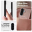 Crong Hybrid Matte Magnetic – MagSafe dėklas Samsung Galaxy A37 / A36 (rožinis)