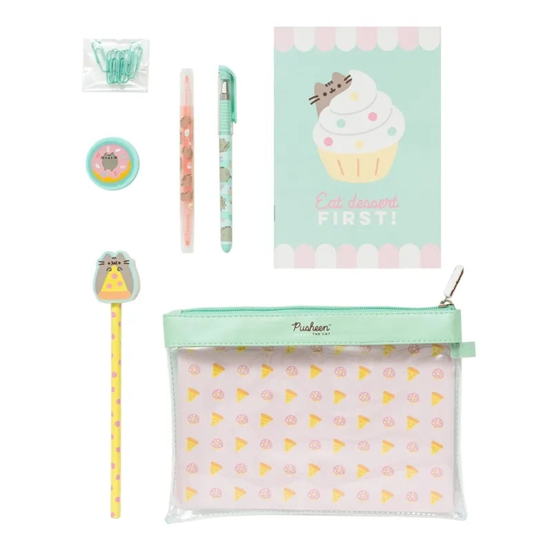 Pusheen - Foodie rašymo reikmenų rinkinys (7 dalys)