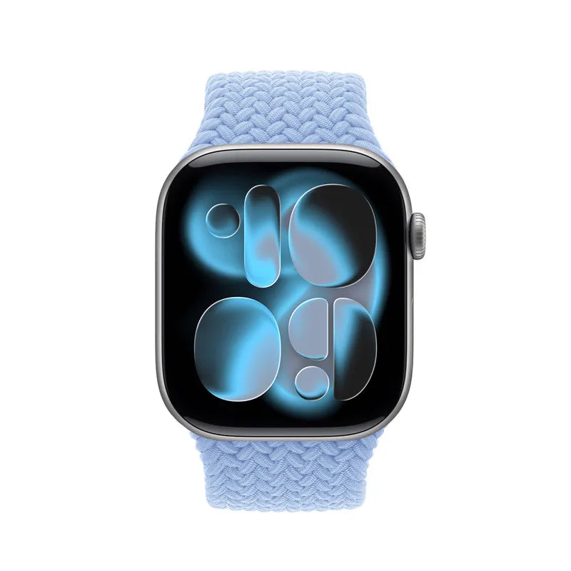 Crong Wave Band – pintas dirželis Apple Watch 38/40/41/42 mm (šviesiai mėlynas)