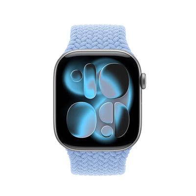 Crong Wave Band – pintas dirželis Apple Watch 38/40/41/42 mm (šviesiai mėlynas)