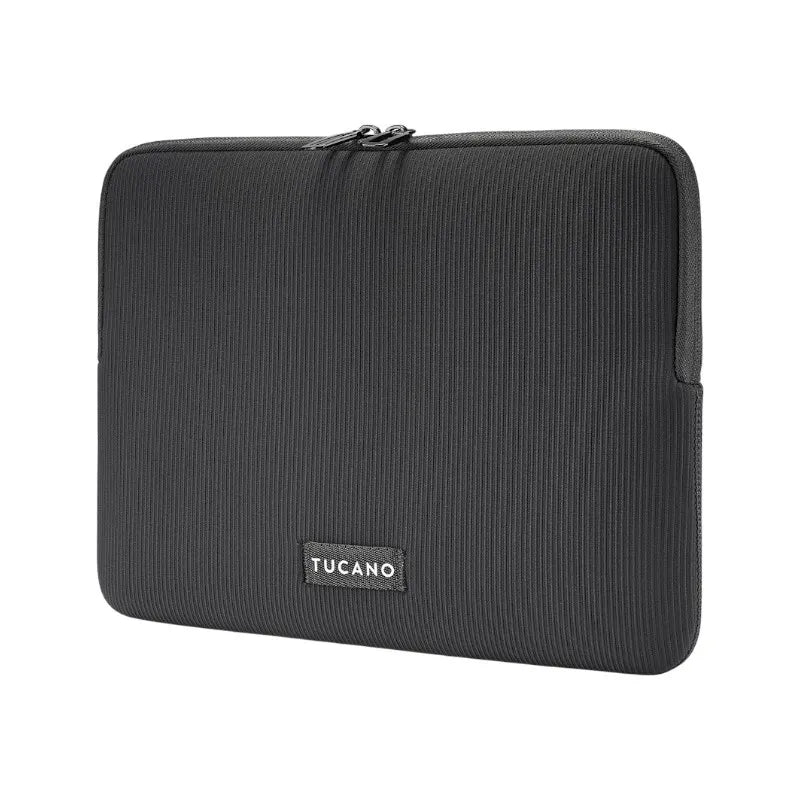 Tucano Colore2 - MacBook Air 13” dėklas (M5/M4/M3/M2/M1/2026-2018) / Pro 13" / Nešiojamas kompiuteris 12” (Juodas)