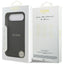 Guess Grained Ring MagSafe – dėklas iPhone Air (juodas)