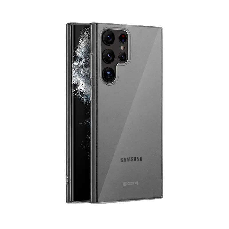 Crong Crystal Slim Cover – Samsung Galaxy S22 Ultra dėklas (skaidrus)