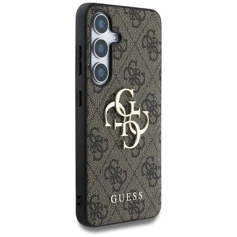 Guess Big 4G Logo Classic Logo – dėklas Samsung Galaxy S25+ (rudas)