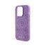 Guess Leather 4G Stamped – dėklas iPhone 15 Pro (violetinis)