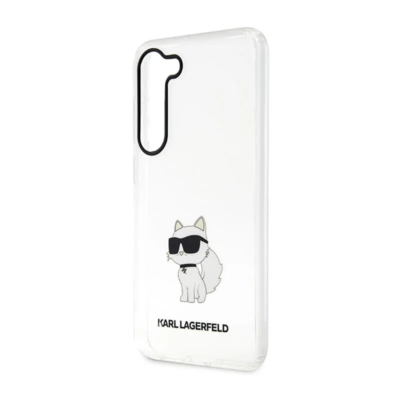 Karl Lagerfeld IML NFT Choupette – dėklas Samsung Galaxy S23+ (skaidrus)