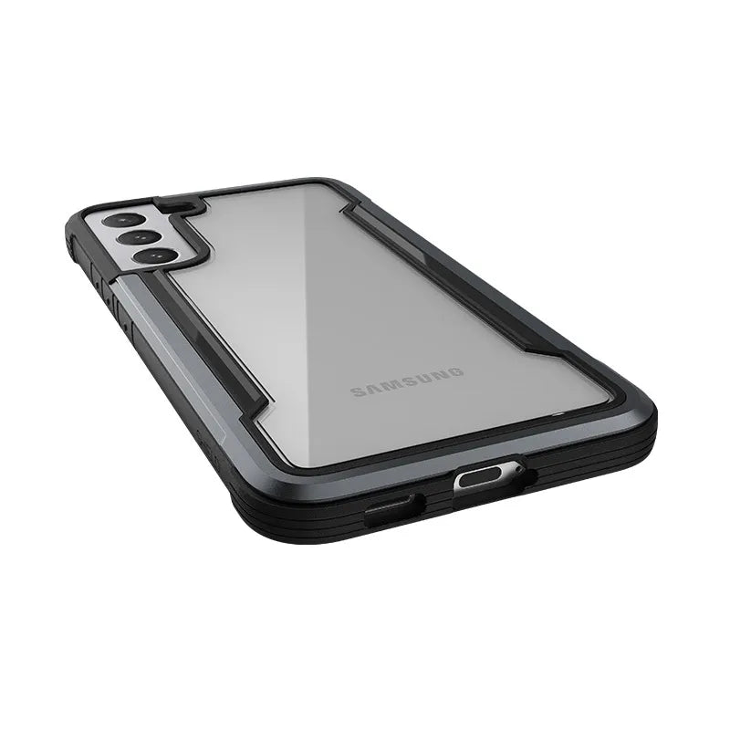 X-Doria Raptic Shield Pro – dėklas Samsung Galaxy S22+ 5G (antimikrobinė apsauga) (juodas)