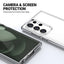 Crong Crystal Shield Cover – dėklas Samsung Galaxy S23 Ultra (skaidrus)