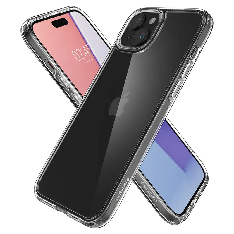 Spigen Ultra Hybrid – dėklas skirtas iPhone 15 (skaidrus)