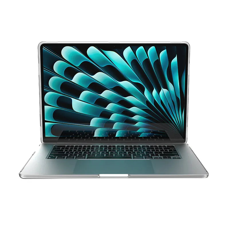 Speck SmartShell – dėklas MacBook Air 15" (M5/M4/M3/M2/2026-2023) (skaidrus)
