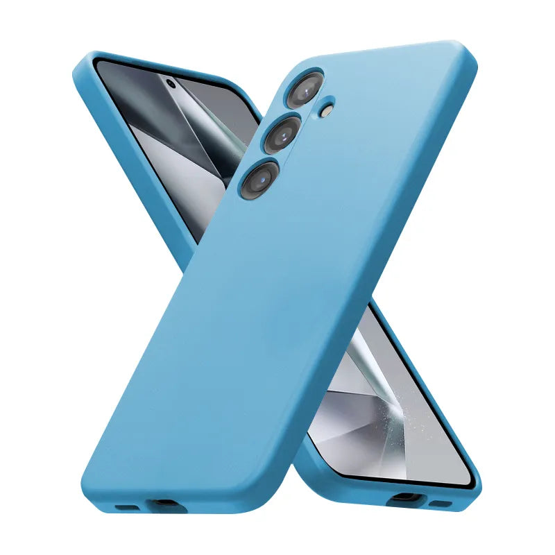 „Crong Color Cover“ – „Samsung Galaxy S24“ dėklas (mėlynas)