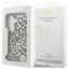 Guess IML Leopard Print Triangle MagSafe – Samsung Galaxy S26 dėklas (juodas)