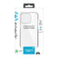 Speck Presidio Perfect-Clear – dėklas iPhone 15 Pro (skaidrus)
